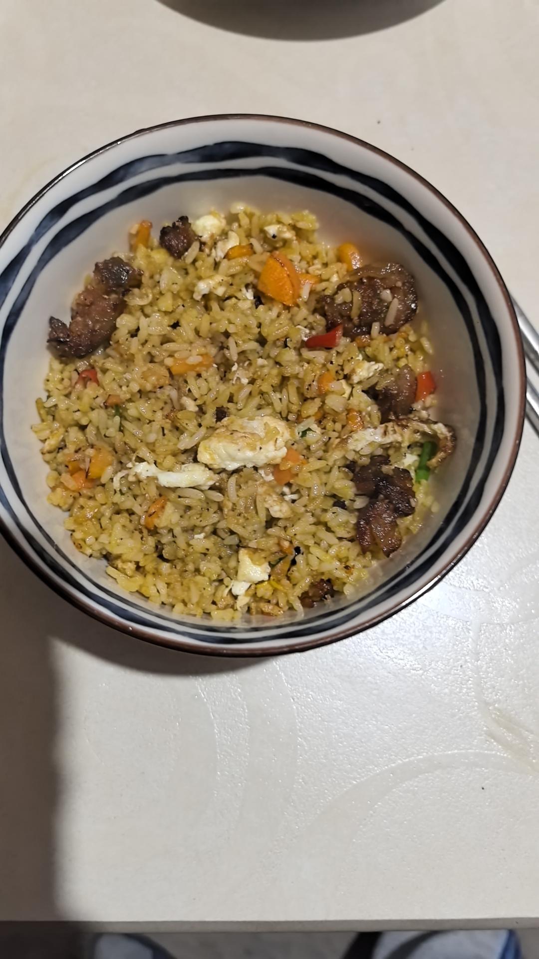 炒米饭蛋炒饭二十分钟快手家常