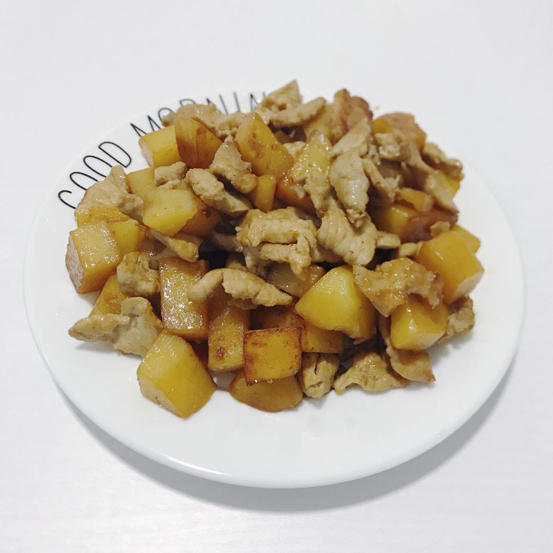 土豆烧肉