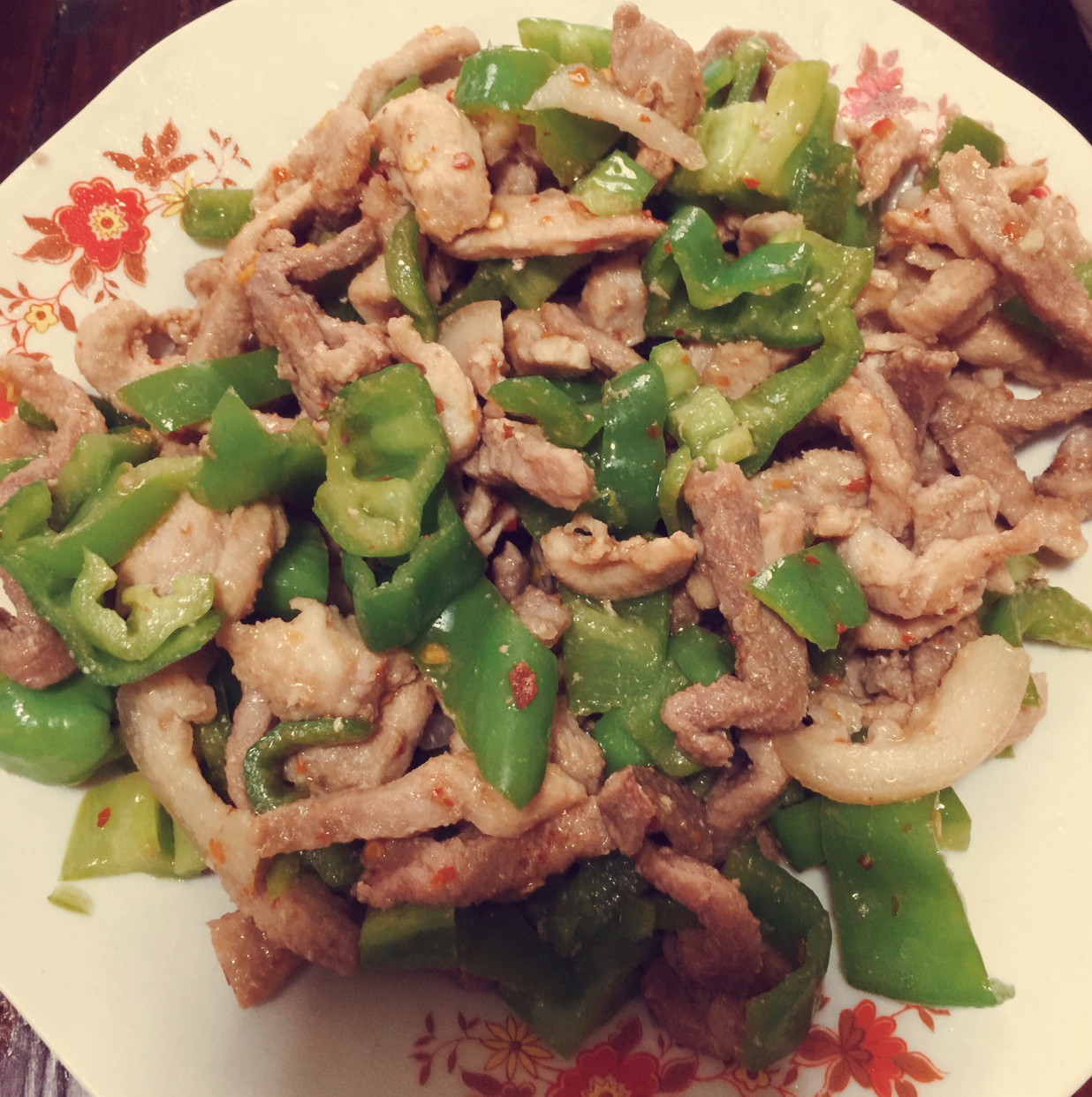 青椒肉丝