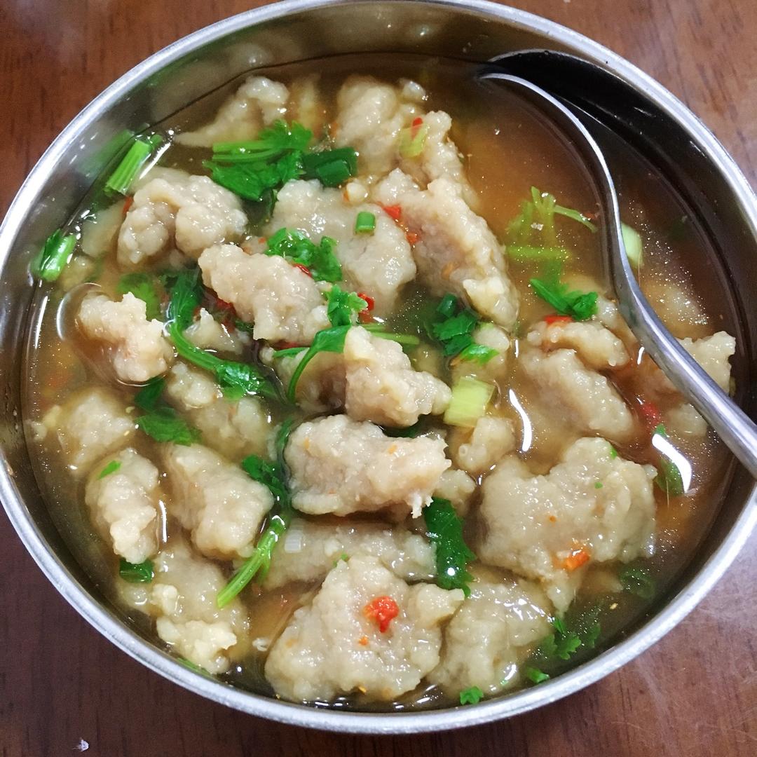 荜茇做的瘦肉丸