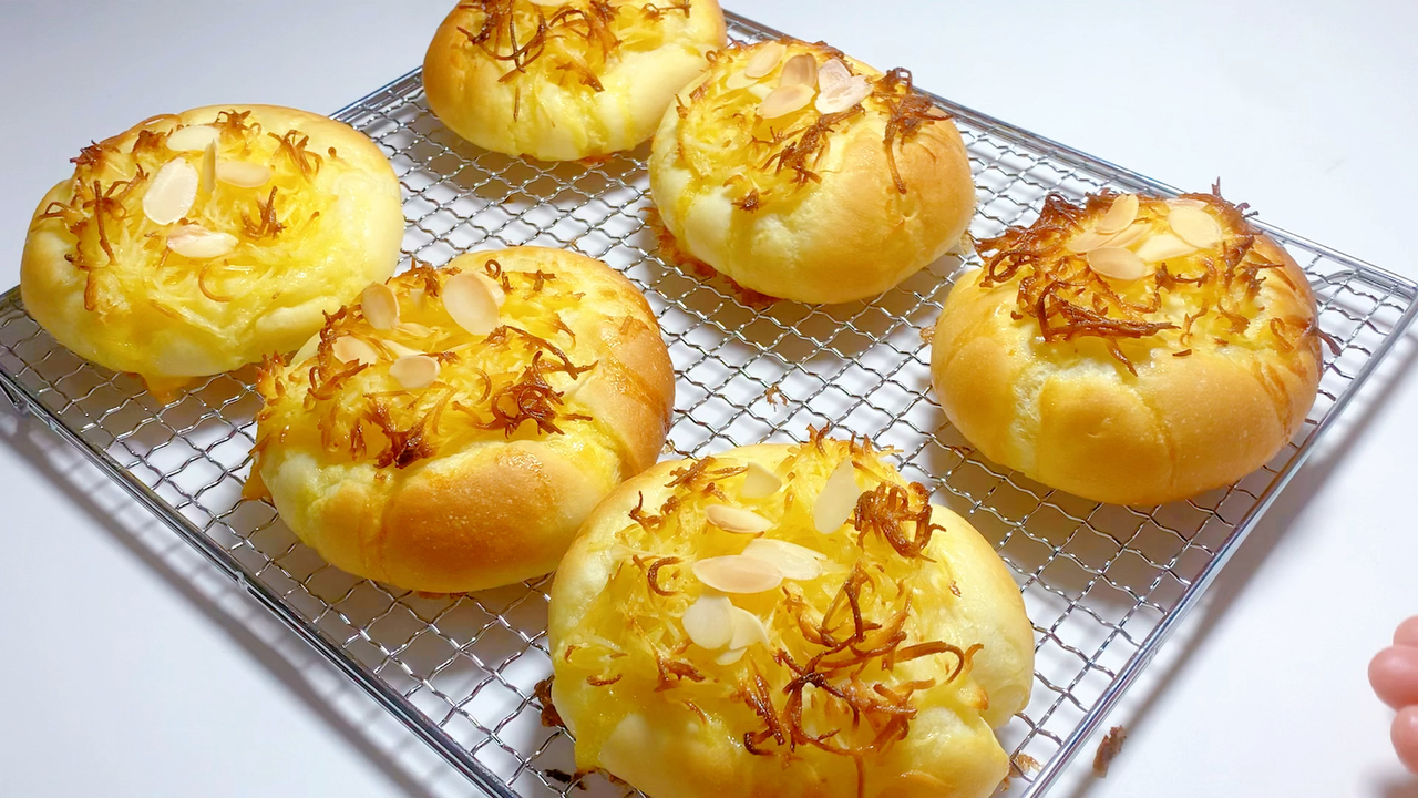 日式椰香凤梨面包｜酸酸甜甜就是夏天的味道的做法