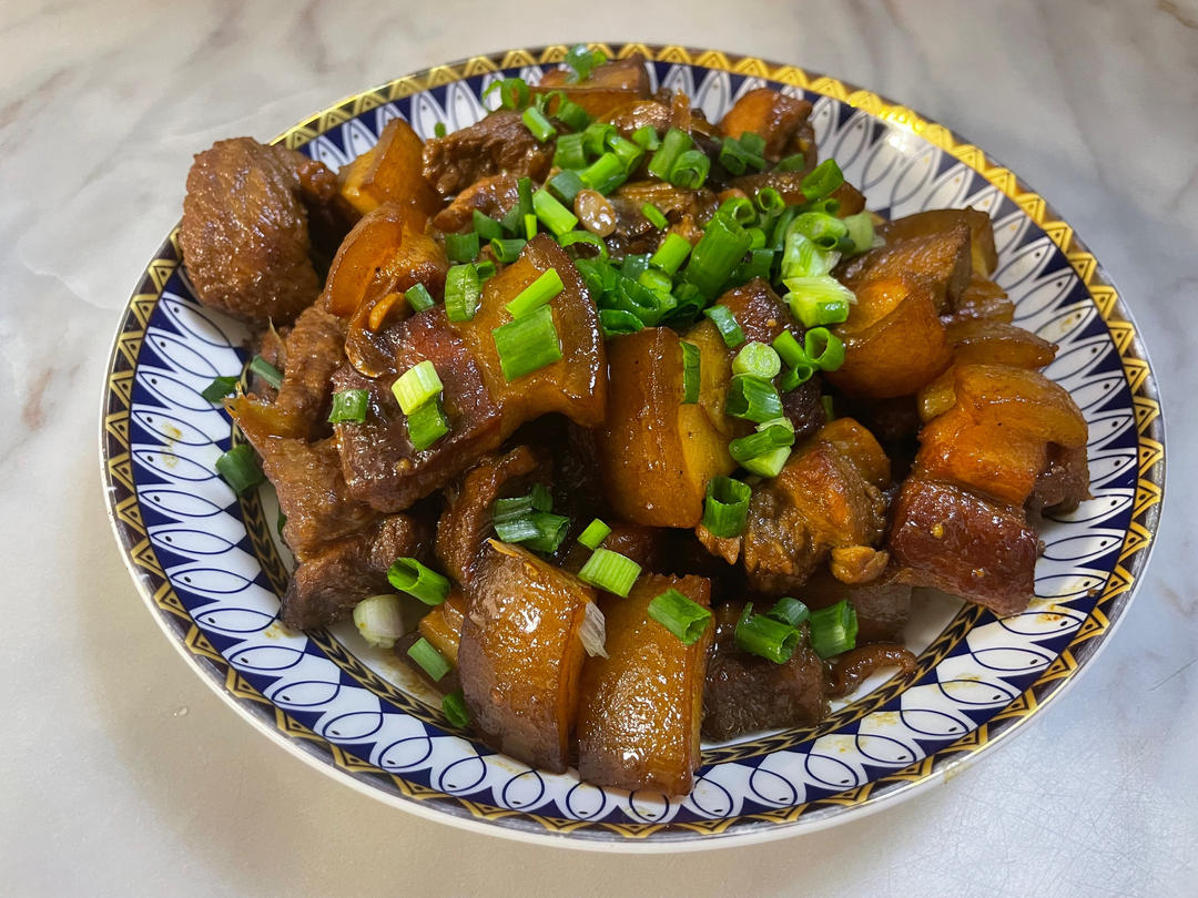 不焯水不放油的家常红烧肉