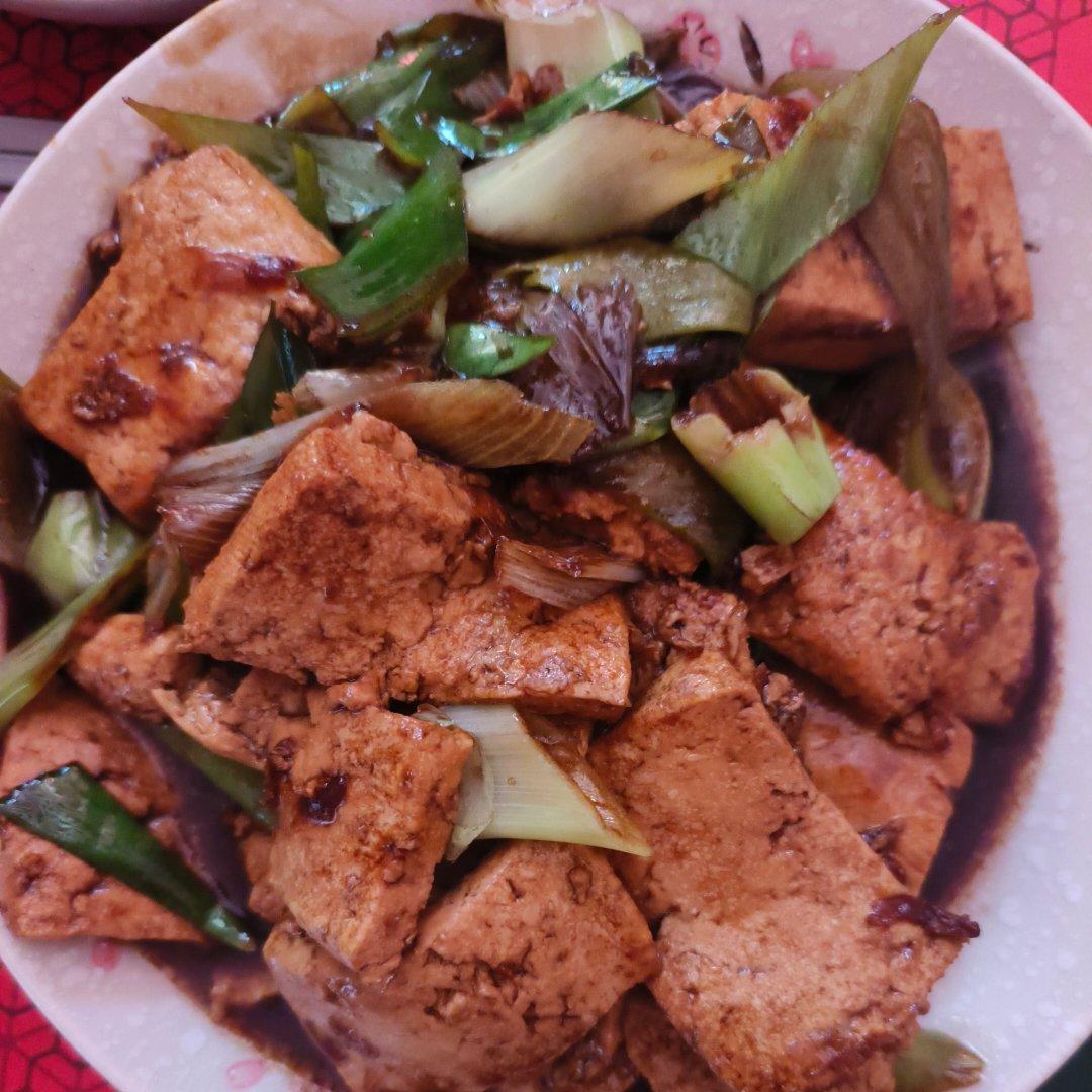 家常葱烧豆腐