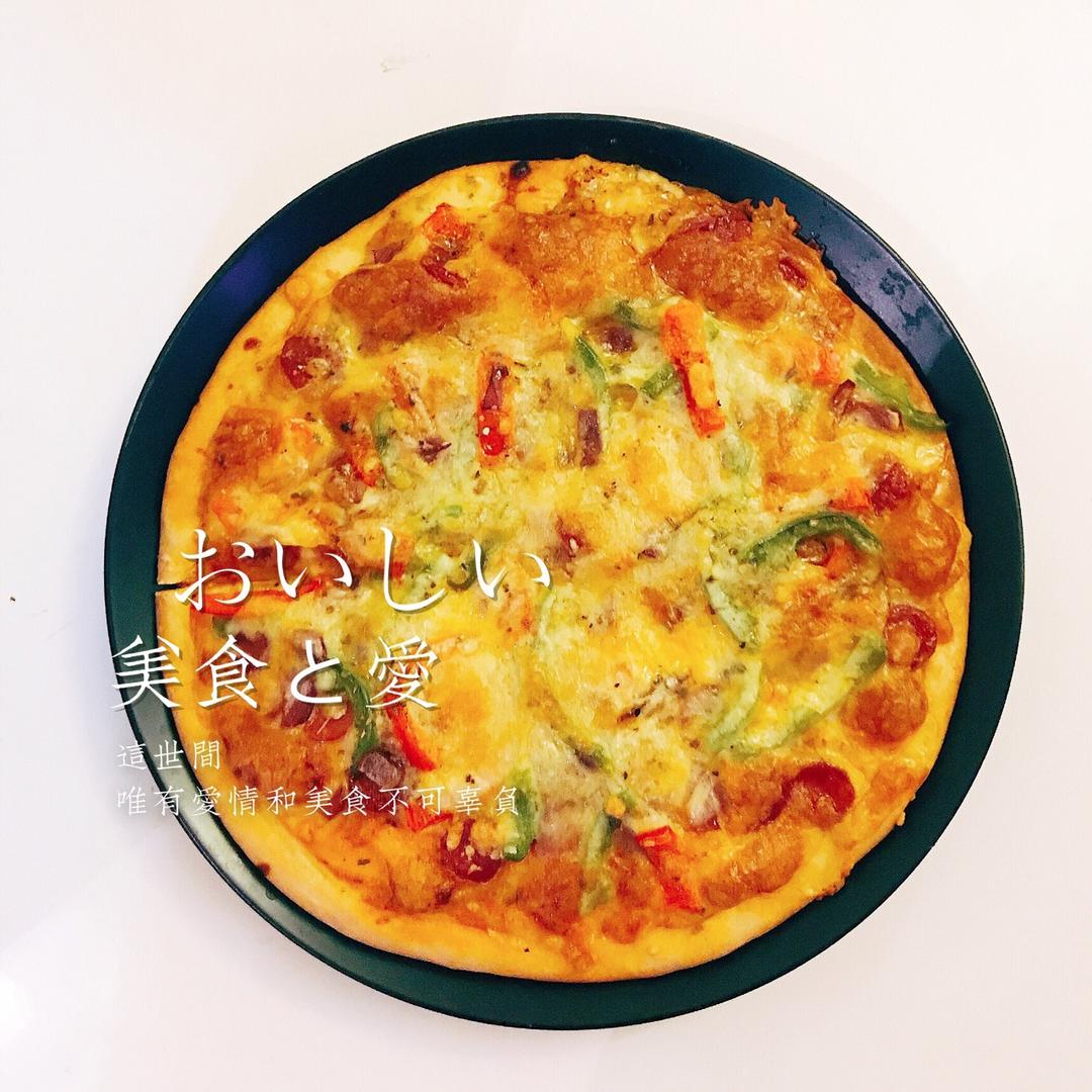 8寸纯手工什锦披萨