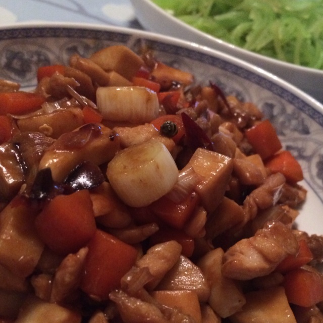 宫保杏鲍菇——比肉还美味哦