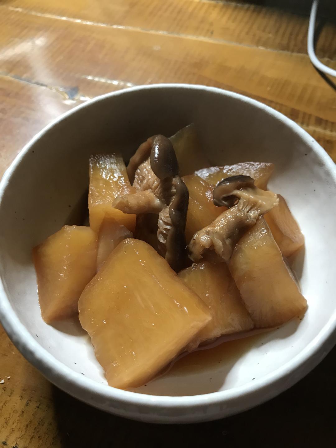 酱汁萝卜的做法