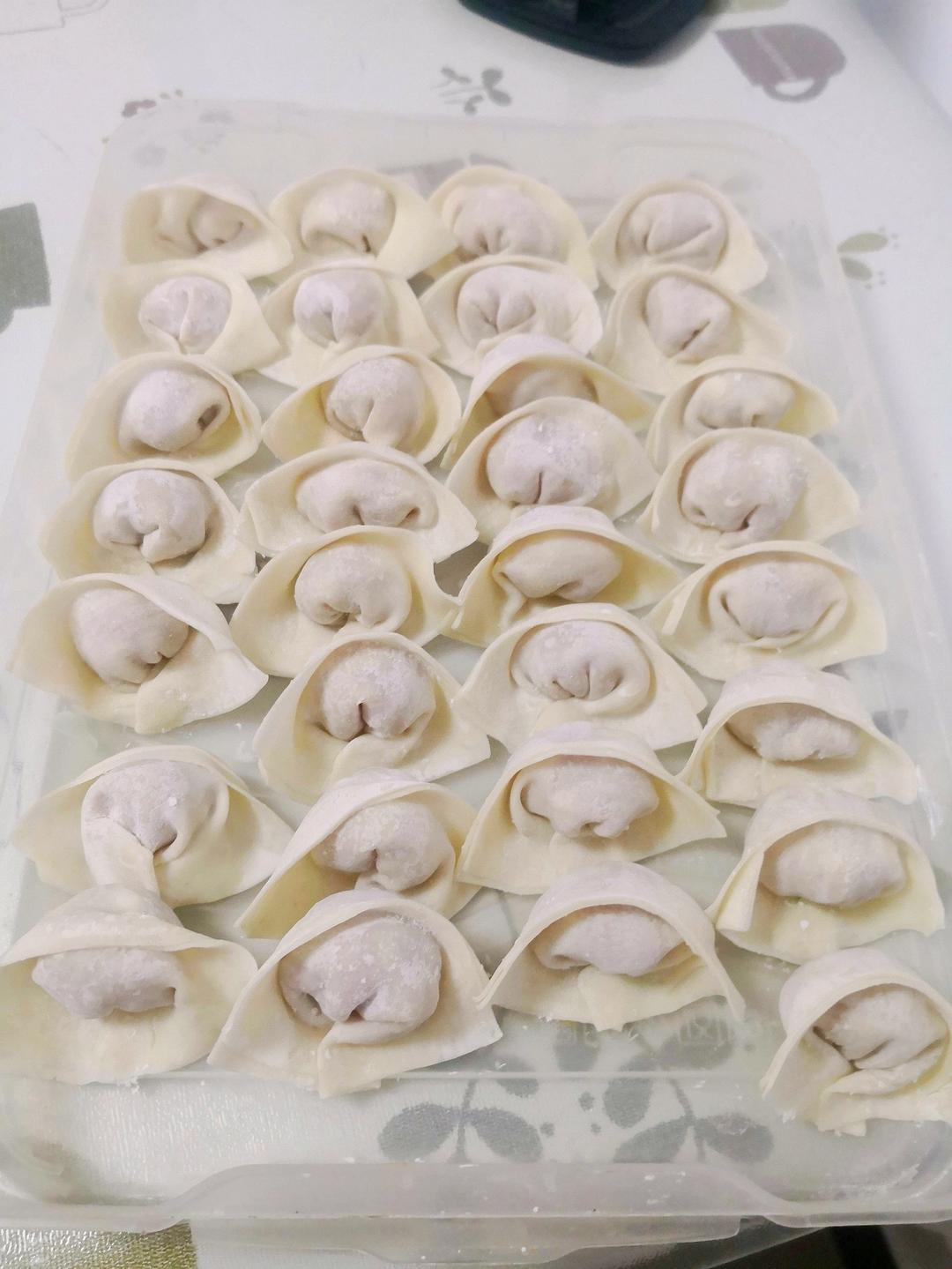 青荠菜馄饨