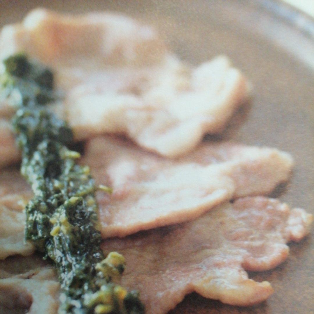 绿紫苏酱/紫苏煎肉的做法