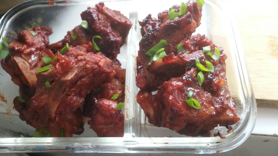 红腐乳烧排骨