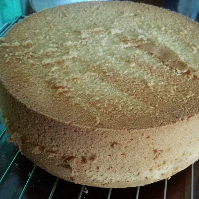 奶油蛋糕的戚风蛋糕坯（更新空气炸锅做法）