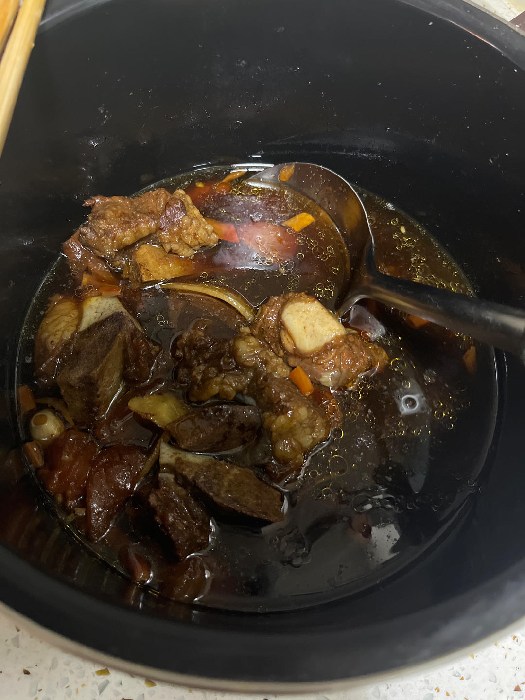 无水高压锅炖牛肉