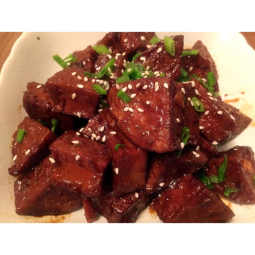 孜然红烧素鸡