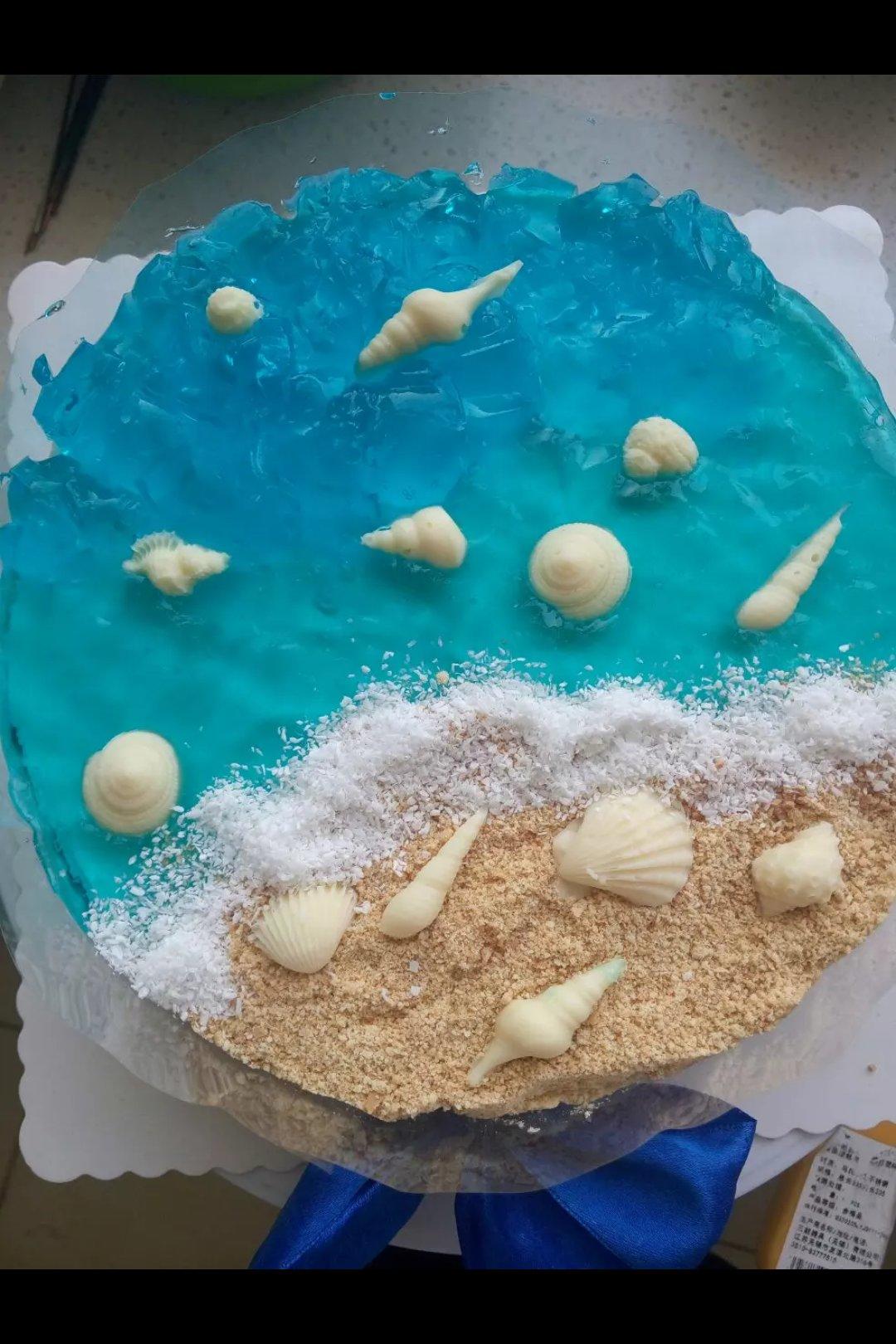 手机用户8939_zb59做的海洋蛋糕