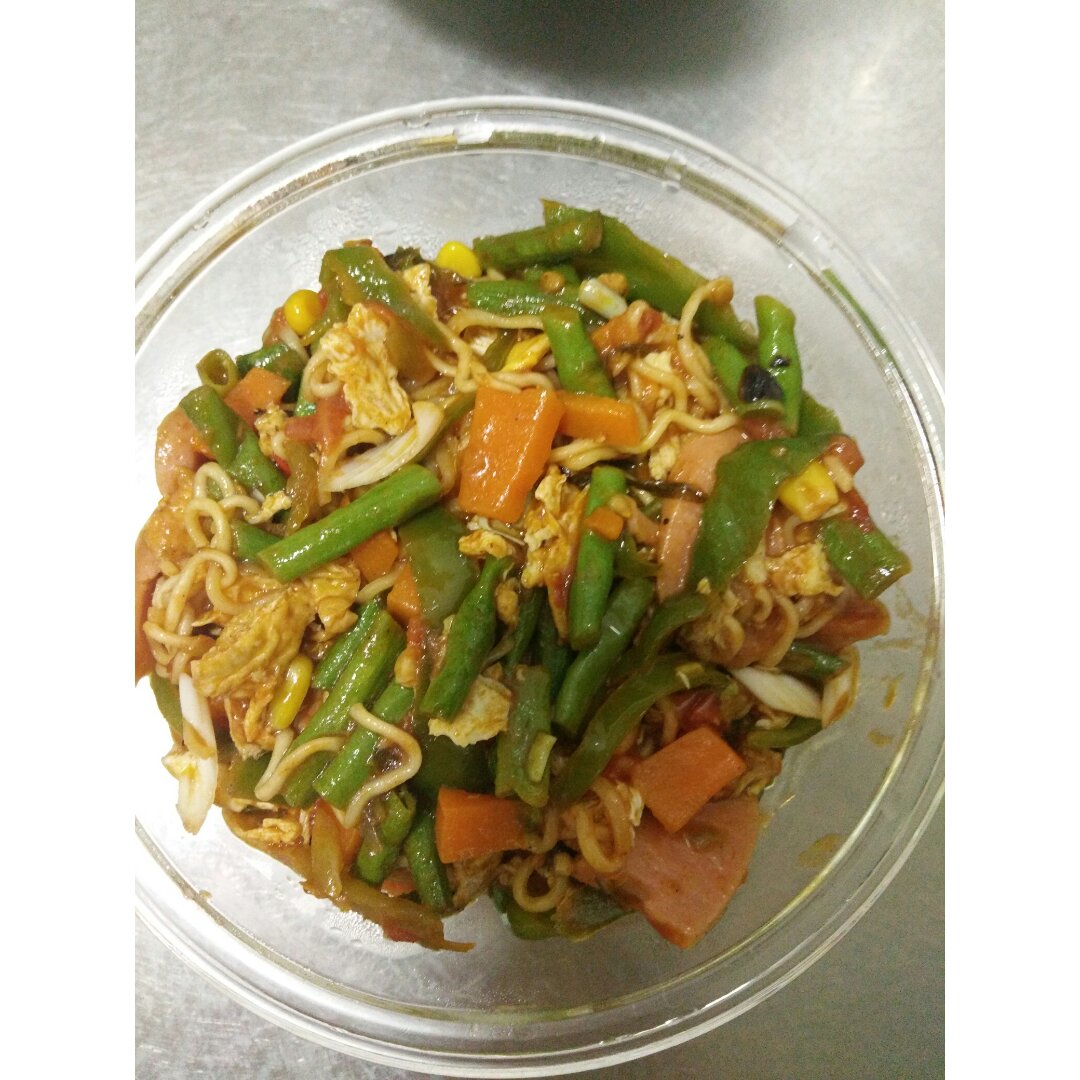 炒方便面