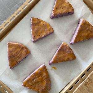 奶香紫薯司康🍠的做法 步骤10