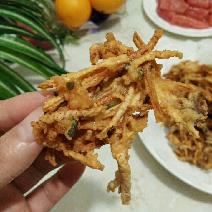 红萝卜猪肉炸芋丝