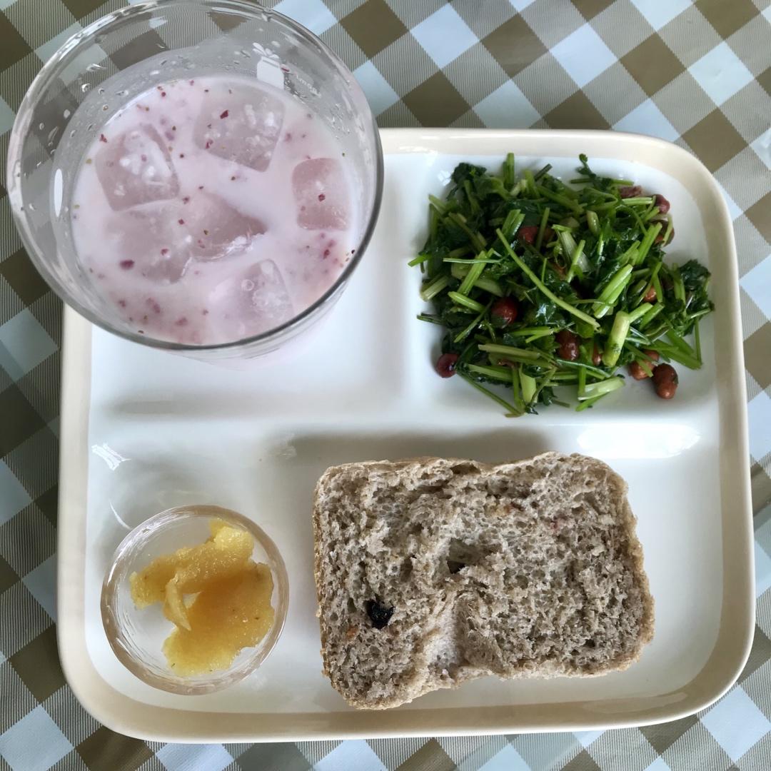 【低脂低糖】黑麦吐司 面包机版