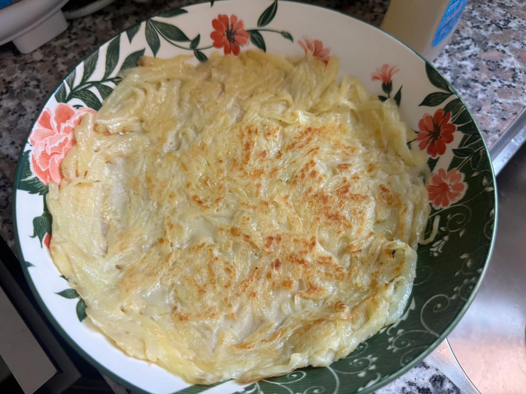 土豆饼(土豆胡萝卜丝饼)
