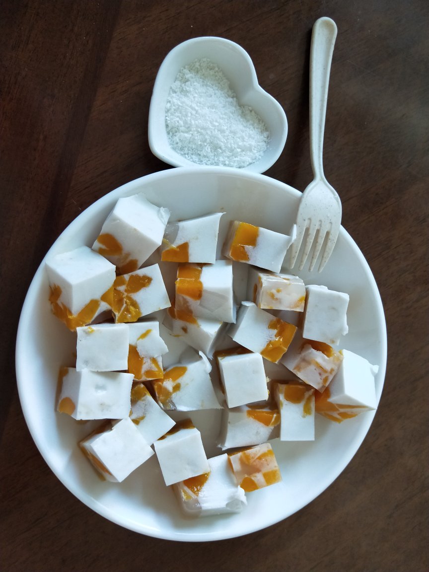 🥭椰浆芒果冻🥭—纯椰浆版❗️所需食材炒简单❗️