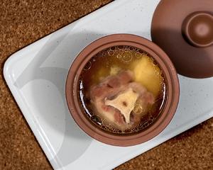 隔水炖猴菇牛尾汤的做法 步骤6