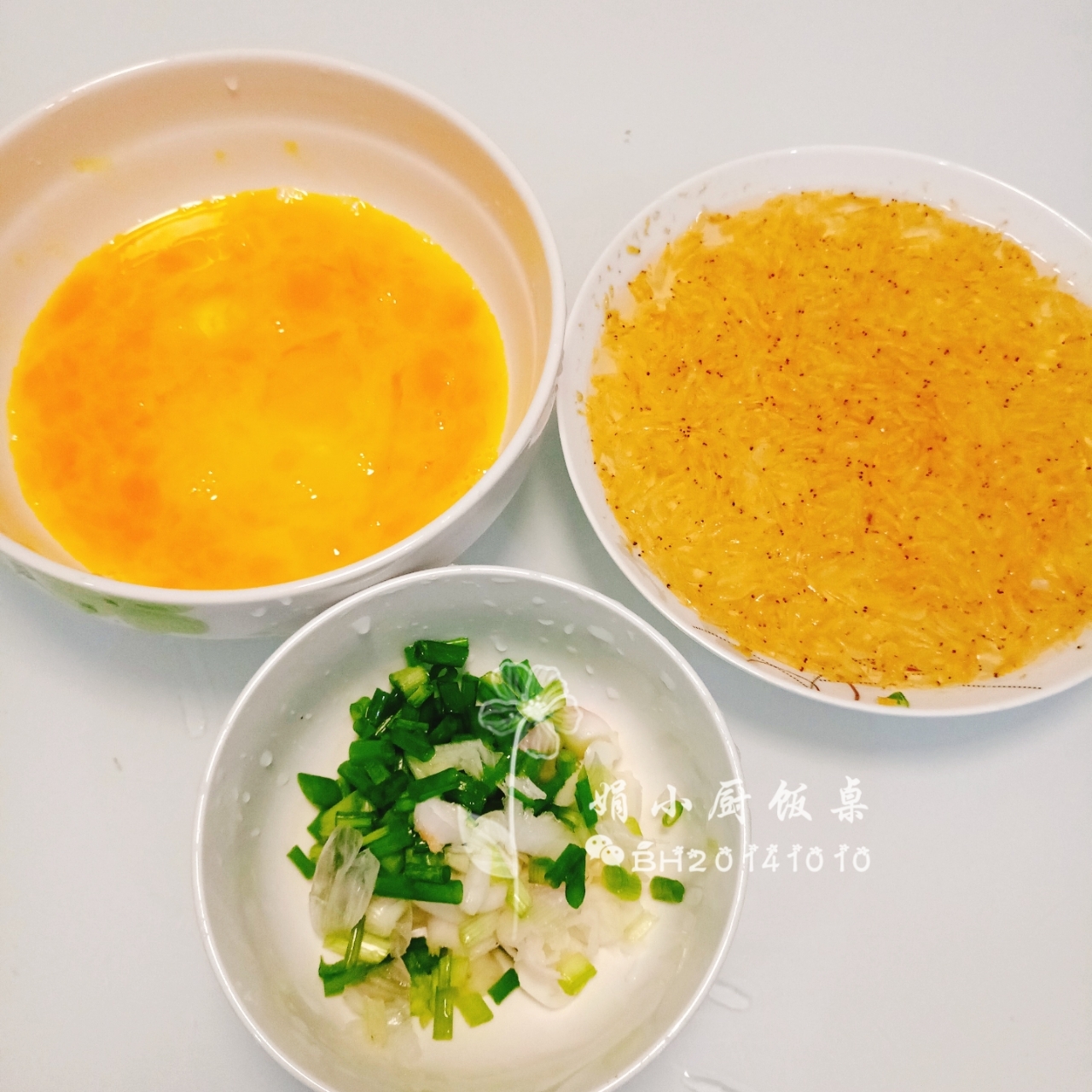 虾皮煎蛋(儿童春季营养必备菜式)的做法 步骤2