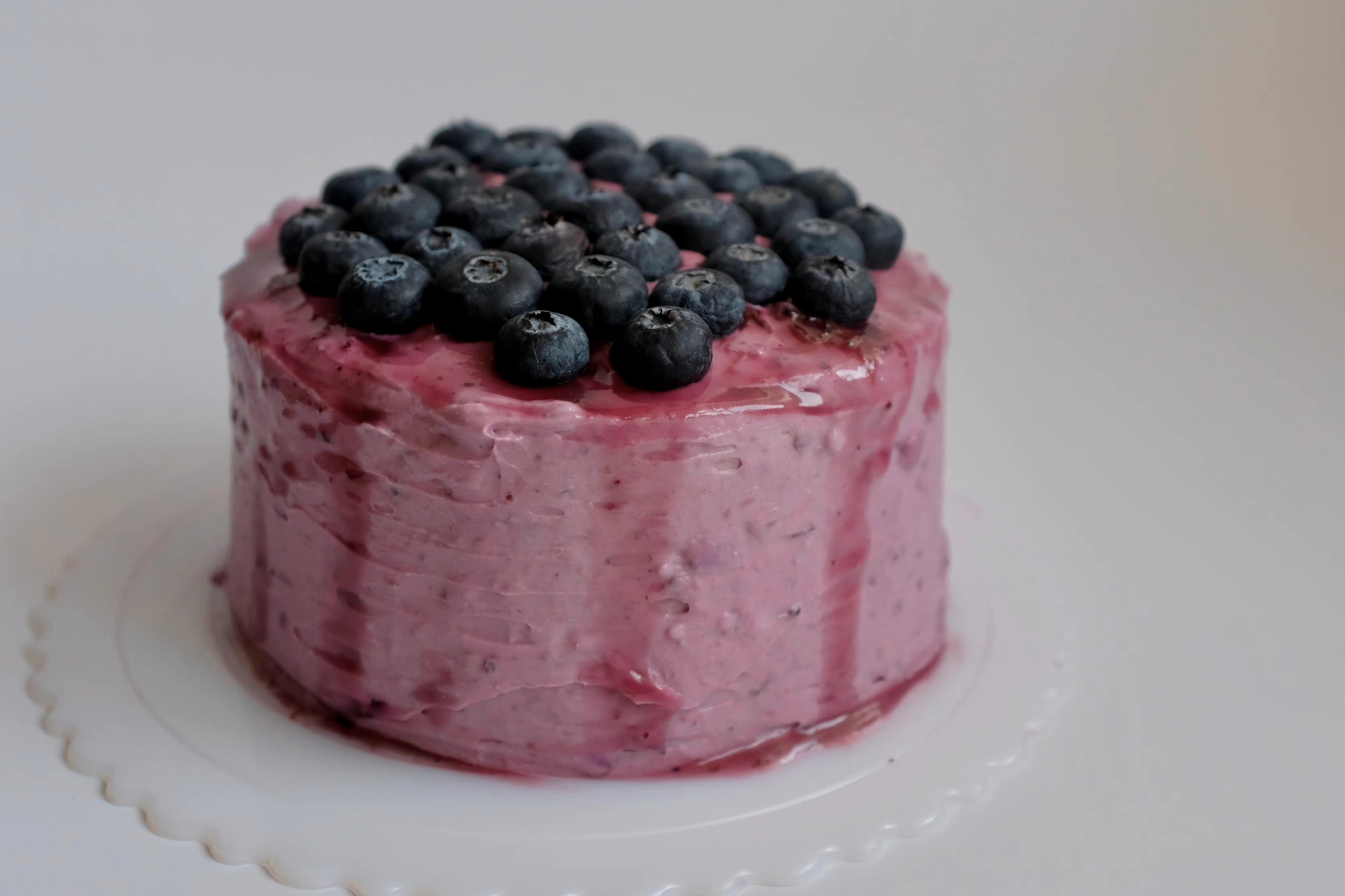 复刻baker&spice蓝莓乳酪蛋糕的做法
