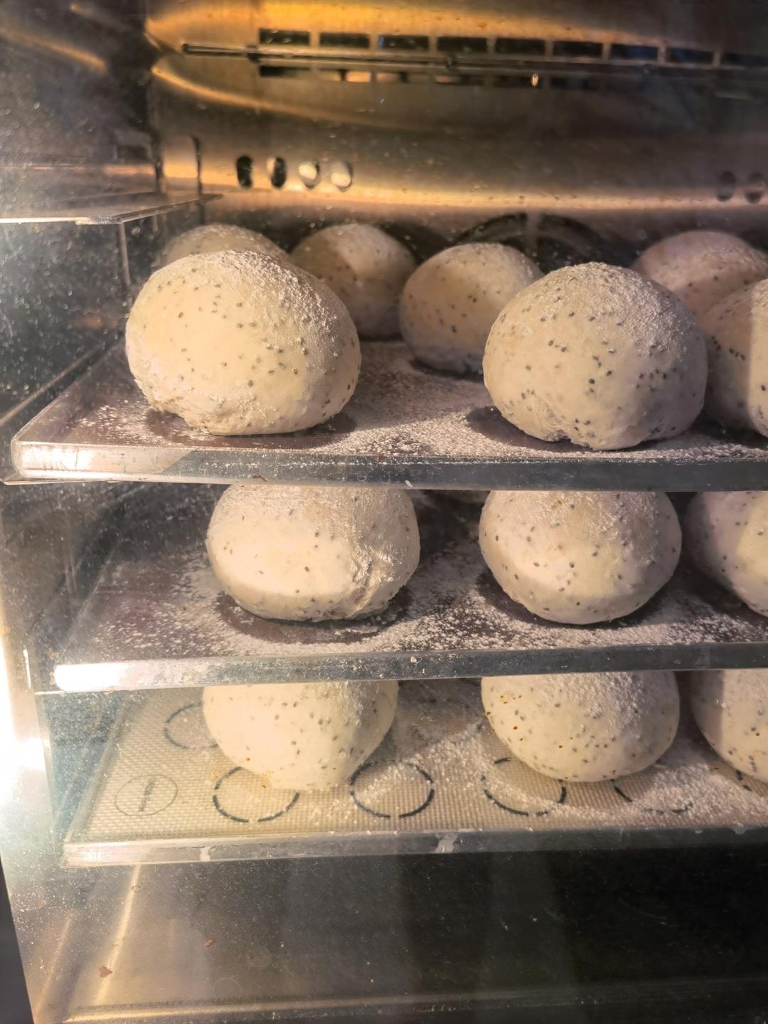 奇亚籽青提乳酪欧包，无糖高纤健身必备