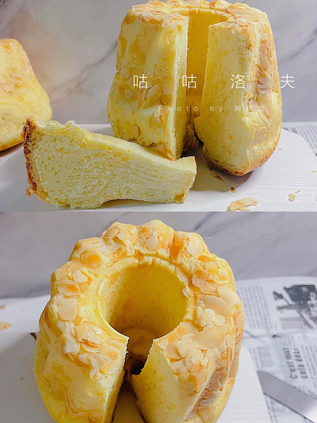『🅝🅞 032 』咕咕洛夫面包｜橙汁版的做法
