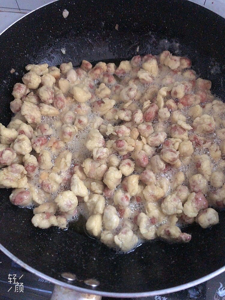 香酥芝麻甜花生米