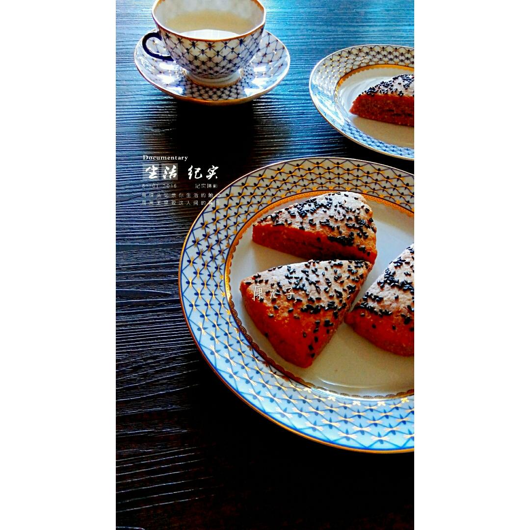 红豆蔓越莓司康（松饼）