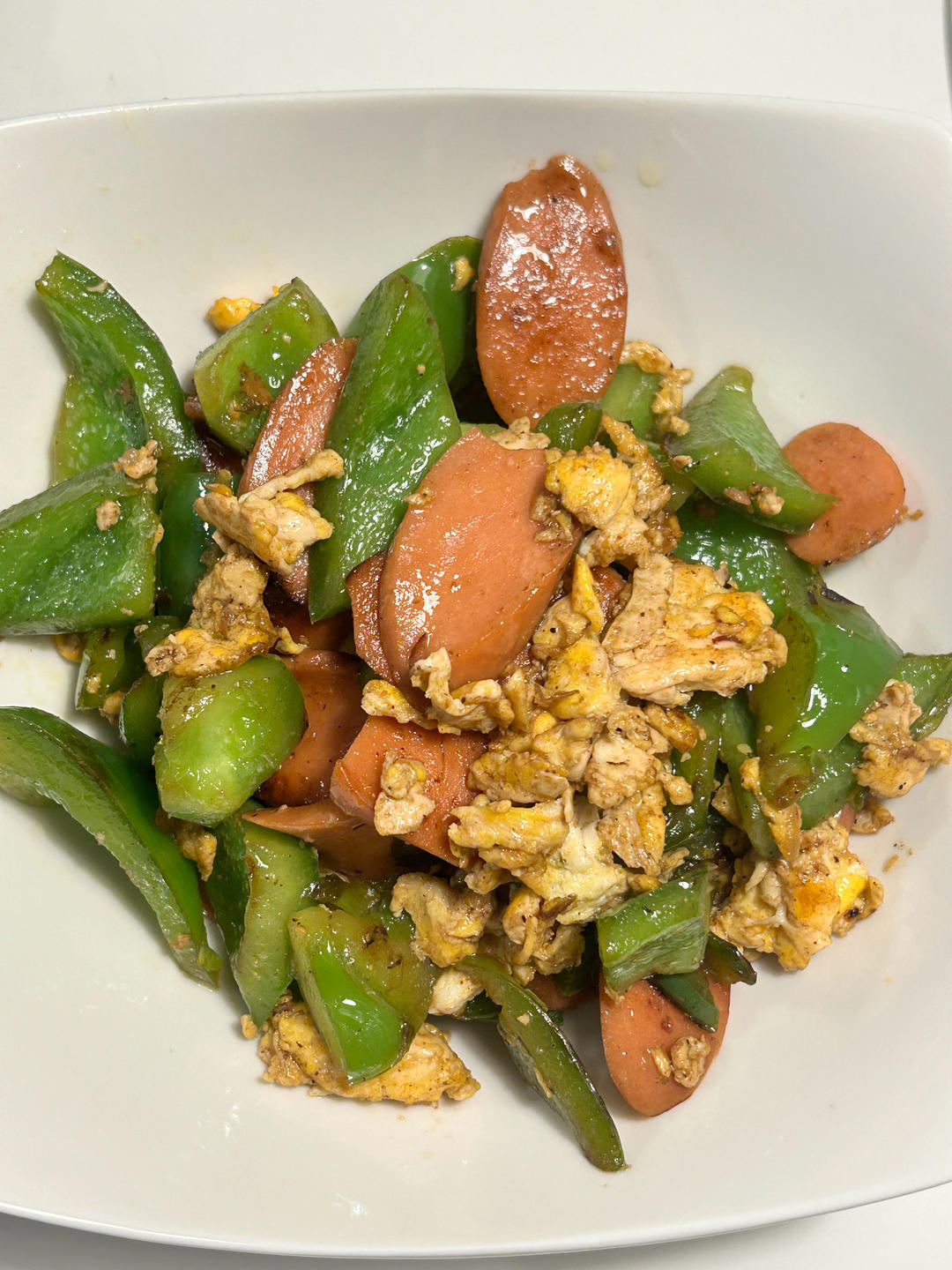 零失败🔥巨好吃又下饭的青椒火腿肠炒鸡蛋🔥