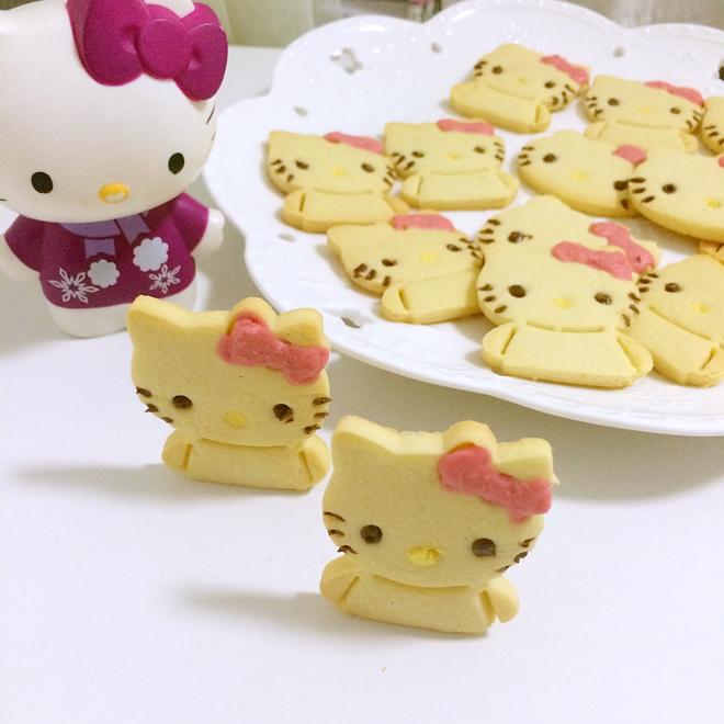 Hello Kitty饼干的做法