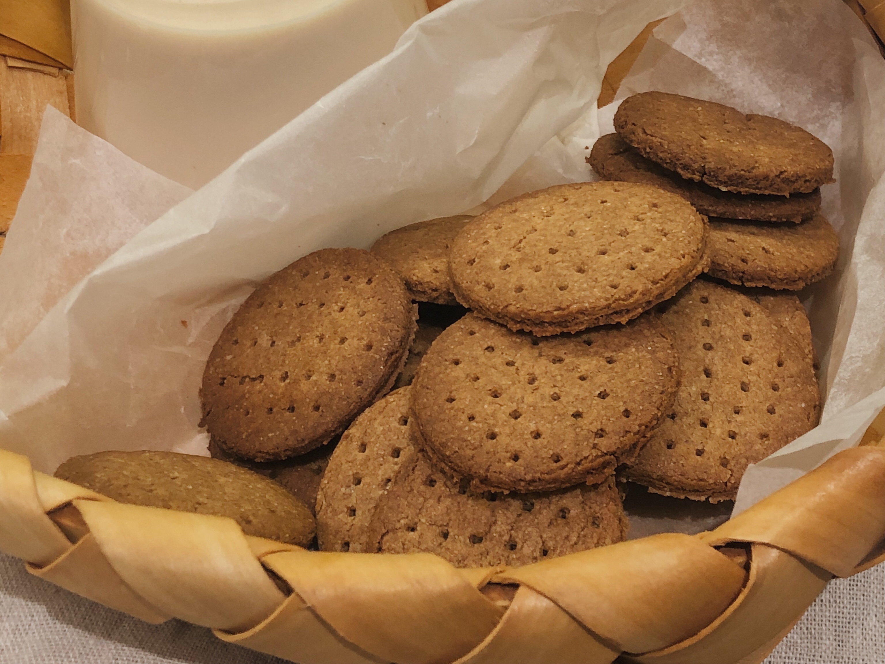 【全麦小饼干】是健康的味道（玉米油）的做法