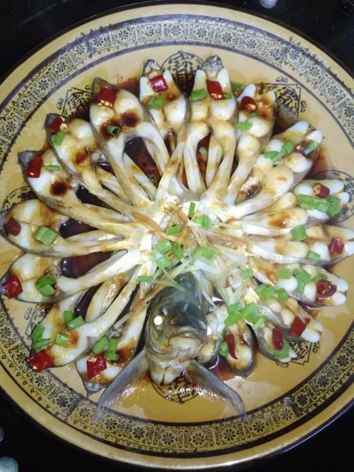 🌸年夜菜（年年有鱼）孔雀开屏鱼🐟