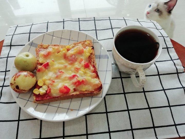 超好吃面包披萨🍕