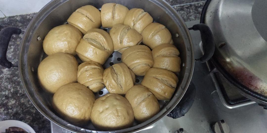 奶香红糖馒头