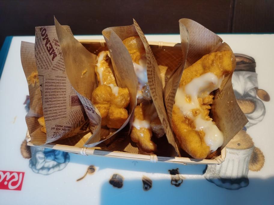 网红麻薯油条的做法