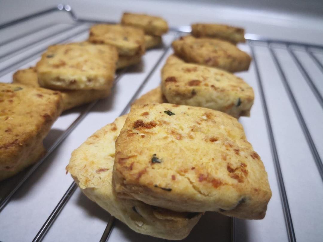 芝士海苔脆肉松曲奇