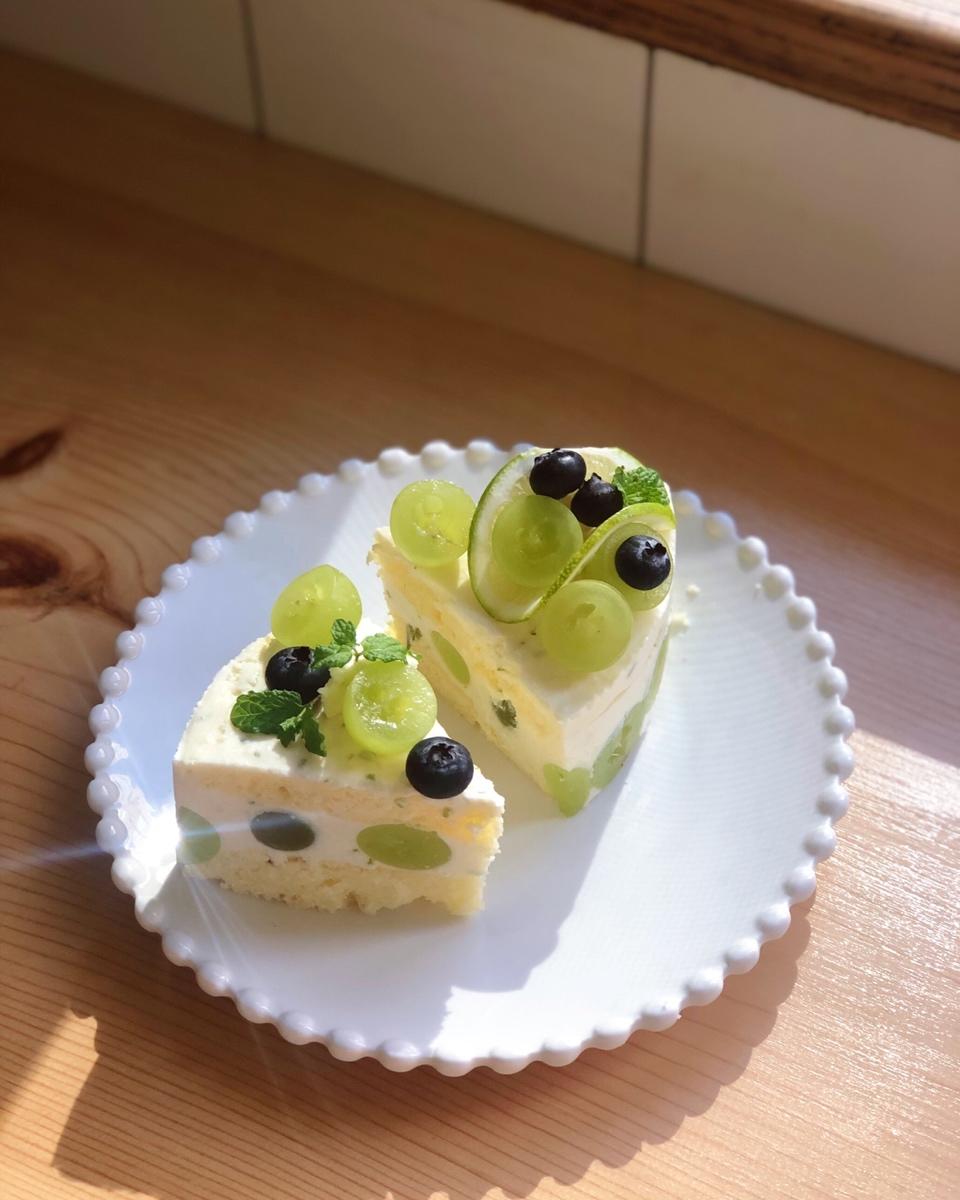 青柠青提慕斯蛋糕