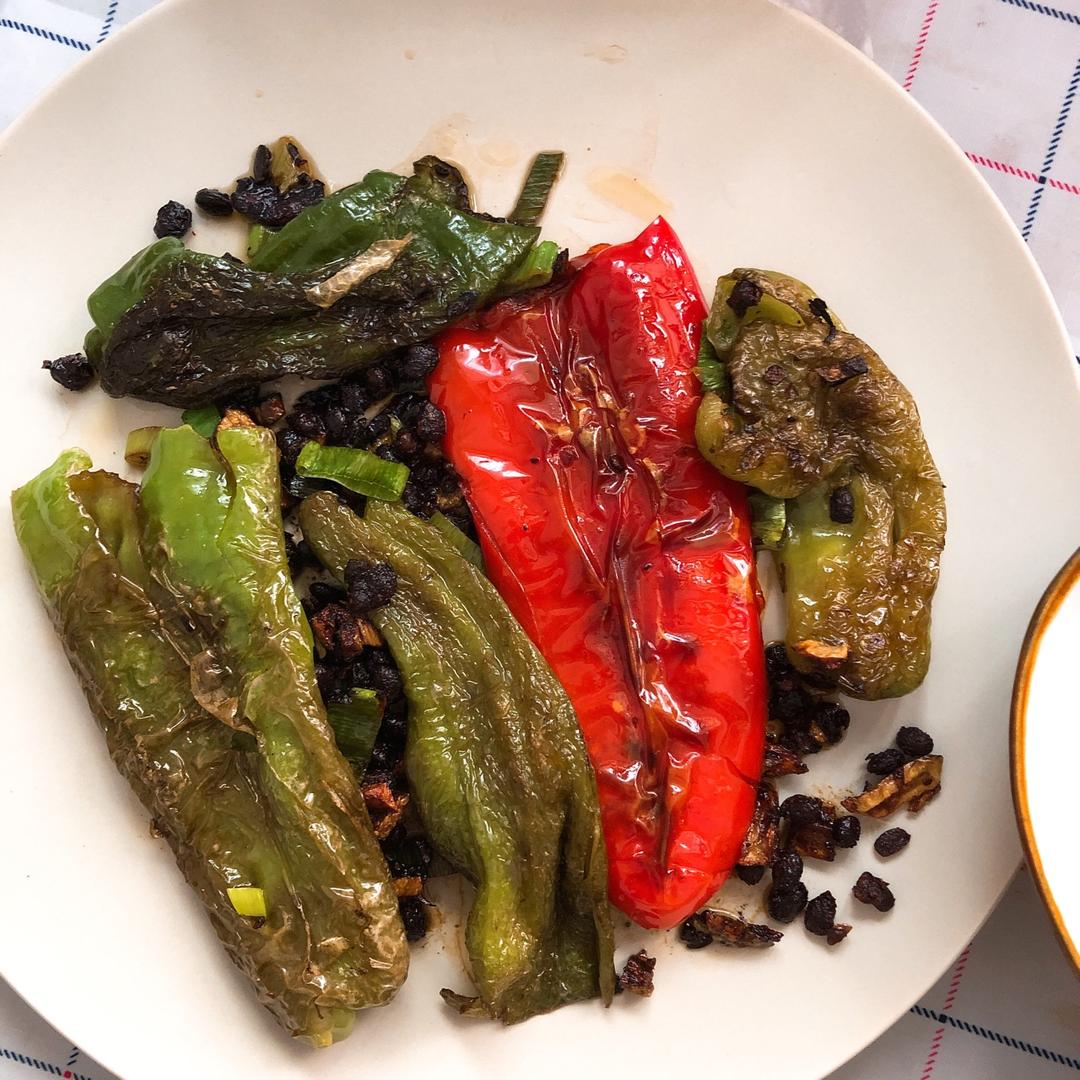 豆豉烧青椒