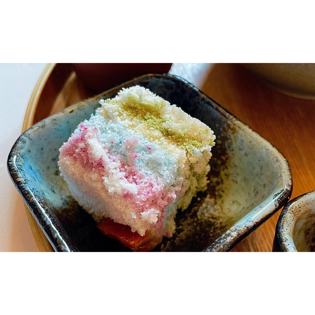 重阳节，带你做💯无添加五彩重阳糕🍰
