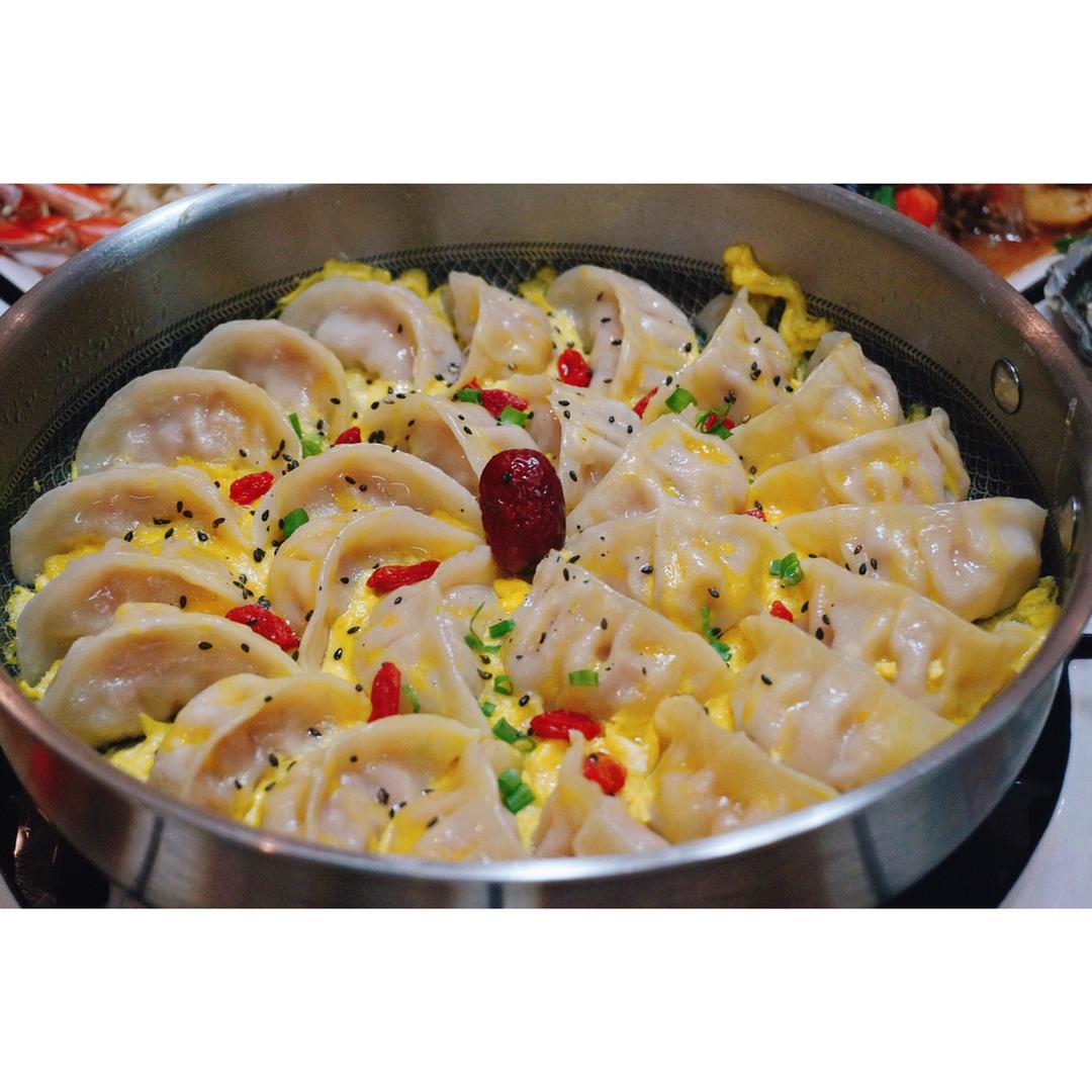 懒人快手抱蛋煎饺