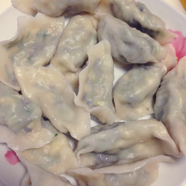 黄瓜鸡蛋水饺