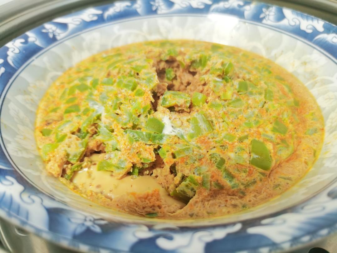 鸡蛋辣椒焖子（鸡蛋辣椒酱）