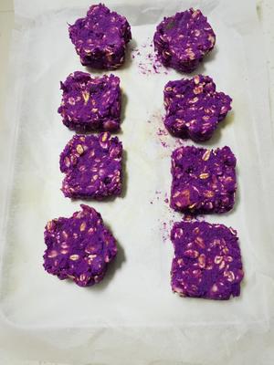 低卡紫薯脆麦片的做法 步骤2