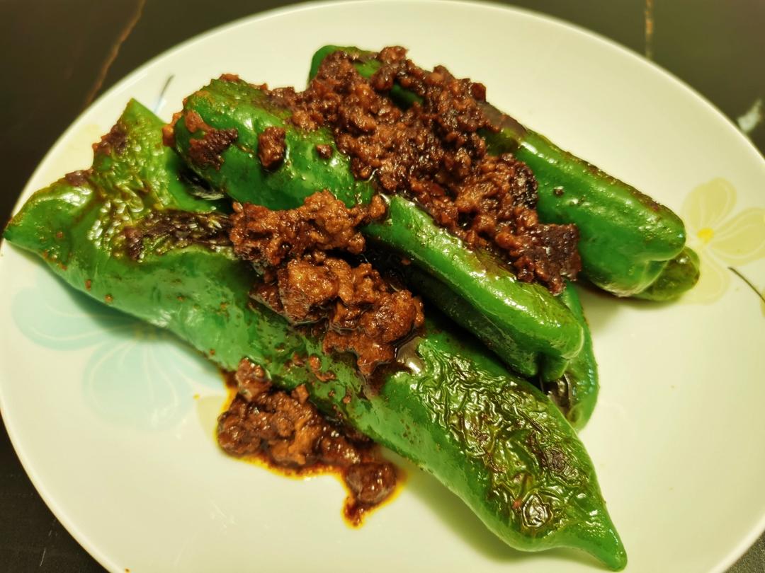 下饭菜肴--青椒酿肉