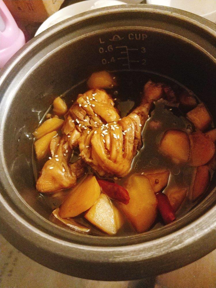 懒人电饭煲鸡腿