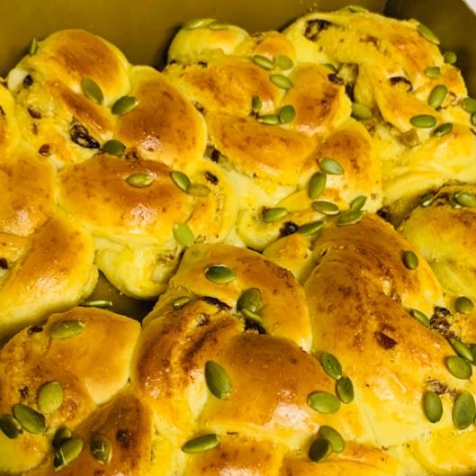 椰蓉奶排包（无黄油低卡版）