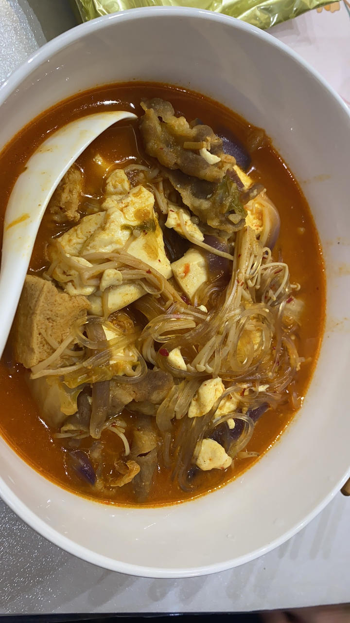 泡菜肥牛金针菇豆腐锅❤