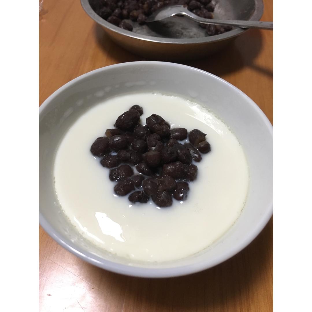 蜜豆双皮奶